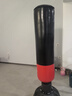 匹克（PEAK）沙袋拳擊家用散打立式不倒翁兒童沙包武術(shù)搏擊拳靶跆拳道訓練器材 黑紅升級款-成人兒童通用 曬單實(shí)拍圖