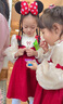 G.DUCKKIDS小黃鴨公主裙女童連衣裙秋裝嬰兒童裙子一周歲禮服女寶寶抓周衣服 紅色周歲禮服裙 90 建議1~2歲【 80-90cm】cm 曬單實(shí)拍圖