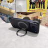 韓諾【無邊框支架殼】適用蘋果17promax手機殼iphone17pro防摔磁吸360°旋轉(zhuǎn)支架鏡頭保護膚感簡約新款 【透黑】無邊裸感·360°旋轉(zhuǎn)支架 iPhone 17 Pro Max 曬單實拍圖