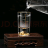 拜杰白酒杯一兩金邊玻璃酒杯烈酒杯酒盅小酒杯 一口杯 50ml2只裝 曬單實拍圖
