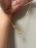 中國珠寶葫蘆福牌黃金項鏈女足金吊墜首飾生日情人節禮物送媽媽女友老婆 足金福字葫蘆套鏈  【約8.20g】金重多退少補 曬單實(shí)拍圖