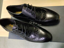 金利來(lái)男鞋2025新款真皮商務(wù)正裝鞋男士英倫系帶圓頭雕花布洛克皮鞋 41 歐碼比標準碼偏大一碼 曬單實(shí)拍圖