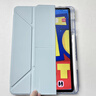 閃魔適用華為matepad11.5s保護套25/24款輕薄matepad11.5s保護殼橫豎旋轉藍色全包柔光版通用軟殼 曬單實(shí)拍圖