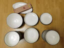 洛威福器陶瓷味碟家用火鍋蘸料碟零食小碟子小菜碟咸菜碟醬油醋碟 謠荷味碟10個(gè)裝 無(wú)規格 曬單實(shí)拍圖