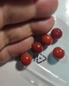 尊柜 7A天然四川南紅瑪瑙散珠 火焰紅柿子紅瑪瑙珠 diy手串文玩飾品配 優(yōu)選南紅8mm一顆 曬單實(shí)拍圖