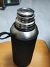 【下單就送】316不銹鋼保溫杯男女兒童學(xué)生戶(hù)外便攜泡茶安全水杯 黑色800ML送杯套杯刷 800ml 曬單實(shí)拍圖