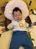優(yōu)衣庫(kù)嬰幼兒寶寶搖粒絨緊身褲打底褲可外穿褲子25秋冬新款478433 00 白色 90 曬單實(shí)拍圖