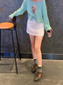Onitsuka Tiger鬼塚虎新款休閑鞋 舒適輕便男女同款慢跑鞋RUNSPARK 深棕色 36 曬單實(shí)拍圖