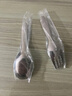廣意316L不銹鋼叉勺套裝 叉子勺子餐具 家用兒童吃飯叉勺2件套GY8555 曬單實拍圖