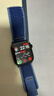 Apple/蘋(píng)果 Watch S11 智能手表GPS款46毫米亮黑色鋁金屬表殼黑色運動(dòng)型表帶M/L MEVH4CH/B 曬單實(shí)拍圖
