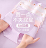 浪莎兒童內褲女童中大童發(fā)育期三角褲六條裝 紫色小兔 150 曬單實(shí)拍圖