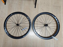 VOSO LITE BASIC自行車(chē)碳纖維輪組破風(fēng)輻條輕量公路車(chē)山地車(chē)碳刀4棘爪 前后45白標中鎖一對 曬單實(shí)拍圖