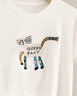 她池刺繡T恤2025夏裝新款女裝短袖圓領(lǐng)時(shí)尚短款寬松款上衣 曬單實(shí)拍圖