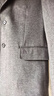 哈吉斯（HAZZYS）男裝 春秋款男紳士品質(zhì)修型單西通勤針織西服ASUZJ0BAJ01 灰色GE L （175/96A 48） 曬單實(shí)拍圖