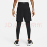 耐克大童透氣訓練緊身褲冬季男童舉重速干NIKE DRI-FIT FJ6821 010黑/黑/白 160 XL 曬單實(shí)拍圖