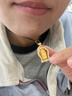 周大福文化祝福十二生肖本命佛鑲鉆黃金吊墜配繩【多款可選】 ERU102 虛空藏菩薩(?；? 曬單實(shí)拍圖