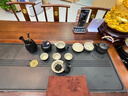 茶沿功夫茶具整套茶具套裝高檔茶盤(pán)套裝茶臺茶壺家用泡茶茶具17件套 曬單實(shí)拍圖