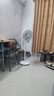 美的（Midea）電風(fēng)扇家用7葉落地扇搖頭電風(fēng)扇循臥室宿舍輕音風(fēng)扇臺式桌面小型風(fēng)扇臺地兩用升級款 白色丨7葉臺地兩用 曬單實(shí)拍圖