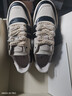 FOOT INDUSTRY 足下工業(yè)「品牌經(jīng)典」90s滑板鞋運動(dòng)休閑復古訓練板鞋男女百搭 黑色/米白 41 曬單實(shí)拍圖