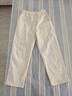 馬登工裝Easypants男士休閑褲白色通勤直筒褲美式寬松垂感長(cháng)褲子男秋 象牙白 L 曬單實(shí)拍圖