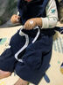 郝叔童品h0330 2025秋季新款韓版男童字母運動(dòng)兩件套男孩秋裝潮批發(fā) 藏青 110 cm; 曬單實(shí)拍圖