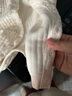 婧麒新生嬰兒連體衣秋冬季小月齡寶寶夾棉衣服嬰幼兒外出服睡衣秋 粉-滿(mǎn)印花朵保暖連體衣 90cm  【1-2歲建議體重9.5-13kg】 曬單實(shí)拍圖