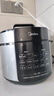美的（Midea）0涂層電壓力鍋家用5L雙膽健康無(wú)水焗米飯鍋加深不銹鋼膽電鍋少鹽提鮮煲湯燉肉煮飯高壓鍋E5915G 曬單實(shí)拍圖