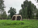 vidalido維達利多戶(hù)外露營(yíng)帳篷六角焚火帳山脊超大空間家庭多人露營(yíng)可拼接 山脊TPU門(mén)|棕色 曬單實(shí)拍圖