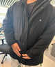 HECHTER三防羽絨服男士秋冬保暖上衣百搭通勤男裝外出時(shí)尚穿搭新品25 黑色 S 46 曬單實(shí)拍圖