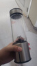 中科電（ZHONGKEDIAN）榨汁機榨汁杯迷你炸果汁杯隨行杯小型便攜式家用水果電動(dòng)多功能充電無(wú)線(xiàn)料理機榨汁攪拌可碎冰 輕奢灰【雙蓋/450ml/充電便攜】 曬單實(shí)拍圖