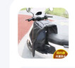 分離式電動(dòng)車(chē)擋風(fēng)被不帶把套冬季分體式小型摩托加絨雙面防水護腿 黑色防水無(wú)把套 分體款 曬單實(shí)拍圖
