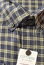 老人頭（LRT）100%純棉長(cháng)袖襯衫男士秋冬季磨毛格子襯衣免燙男裝寸衫通勤職業(yè)裝 IF25141黃格 L 推薦120-135斤 曬單實(shí)拍圖