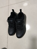 特步運動(dòng)鞋男鞋跑步鞋冬季加絨皮面防水輕便減震休閑慢跑鞋棉鞋黑色 曬單實(shí)拍圖