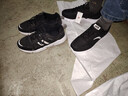 安踏運動(dòng)鞋男鞋秋冬季皮面防潑水休閑鞋輕便防滑緩震跑步鞋旅游鞋子男 【皮面防潑水】黑/安踏白-1 42 曬單實(shí)拍圖
