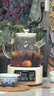 志高（CHIGO）全玻璃養生壺1L花茶壺保溫一體全自動(dòng)恒溫電熱水壺圍爐煮茶0膠水可燉煮BG-02送禮女性佳品 曬單實(shí)拍圖