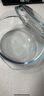 菲內(nèi)克斯 家用微波爐耐高溫蒸蛋碗煲?guī)w鋼化玻璃煲透明雙耳沙拉泡面湯碗 2.5L深煲 曬單實(shí)拍圖