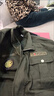 廣月藍春季耐磨迷彩服套裝男士春秋加厚軍訓服工作服勞保服工地工裝 軍綠581款【耐磨-耐燙】套裝 L 170/L碼【115-130斤】 曬單實(shí)拍圖
