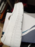 緋櫻可愛(ài)護士鞋女春夏真牛皮軟底舒適透氣輕便醫護工作鞋NF06 白色 36 曬單實(shí)拍圖