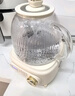九陽(yáng)（Joyoung）凈萃全玻璃0膠水養生壺  辦公室多功能煮茶器花茶壺 燒水壺恒溫電熱水壺 24h預約保溫 1L WY107 曬單實(shí)拍圖