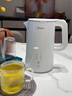 美的（Midea）【政府補貼】電熱水瓶熱水壺電水壺304不銹鋼水壺 5L控溫保溫恒溫開(kāi)水壺電水壺燒水壺Colour201 曬單實(shí)拍圖