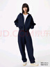 優(yōu)衣庫女裝快干休閑拉鏈連帽外套長(cháng)袖運動(dòng)衛衣開(kāi)衫秋冬新款479603 69 藏青色 M /160/84A 曬單實(shí)拍圖
