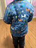 G.DUCKKIDS中大兒童純棉花手工棉襖服外套男童女童寶寶加厚保暖特厚家居內穿 藍色卡通 155 曬單實(shí)拍圖