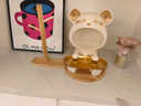 高級感軟裝暴力熊入戶(hù)門(mén)玄關(guān)鑰匙收納擺件歡迎回家客廳鞋柜裝飾品 奶油小熊托盤(pán)擺件 曬單實(shí)拍圖