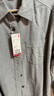 優(yōu)衣庫女裝法蘭絨襯衫/長(cháng)袖襯衣481168 04 煙灰色 S 曬單實(shí)拍圖