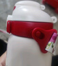 先行保溫杯男士少女心可愛(ài)卡通便攜316不銹鋼ins學(xué)生簡(jiǎn)約保溫杯 紅色【雙飲杯+背帶】 450ml 450ml 曬單實(shí)拍圖