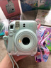 富士instax mini12一次成像拍立得相機（mini11拍立得相機升級版） 薄荷綠 套餐2：官配+20張+保護殼 曬單實(shí)拍圖