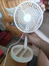 電風(fēng)扇伸縮折疊小風(fēng)扇宿舍家用靜音充電型辦公臺式USB桌面宿舍大風(fēng)力夏臺面落地兩用折疊電風(fēng)扇 顏色隨機 直插款無(wú)檔位開(kāi)關(guān)1個(gè)裝 曬單實(shí)拍圖