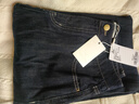 香影藏青色闊腿牛仔褲女2025秋季新款高腰直筒顯瘦天絲棉休閑褲子 藏青 L 165/68A/110-125斤 曬單實(shí)拍圖