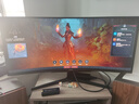 AMZFAST 34英寸WQHD帶魚屏 240Hz滿血電競FastVA 準4K 1500R曲面 AI算法辦公游戲升降旋轉(zhuǎn)顯示器 鋒銳34C5 曬單實拍圖