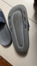 朦朦兔流氓兔拖鞋男夏季外穿厚底防滑居家浴室EVA不臭腳踩屎感涼拖鞋女 藏青色 40-41 適合39-40腳穿 曬單實(shí)拍圖